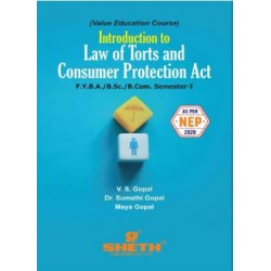 Introduction to Law of Torts and Consumer Protection Act