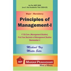 Principles of  Management -1 FYBCom FYBMS Sem 1 Manan