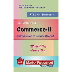 Commerce - II FYBcom Sem 2 Manan Prakashan | NEP 2020