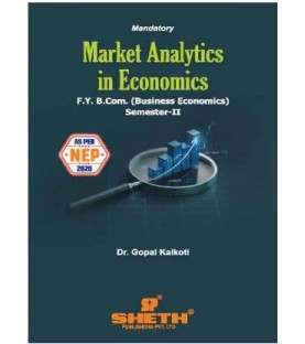 Market Analytics in Economics  FYBcom Sem 2 Sheth Publication | NEP 2020