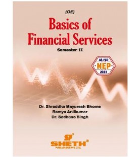 Basics of Financial Services UG Programmme Sem 2 Sheth Publication  | NEP 2020 