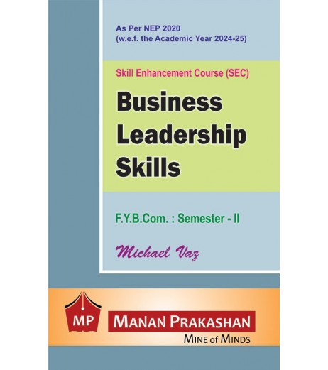 Business Leadership Skills FYBcom Sem 2 Manan Prakashan | NEP 2020