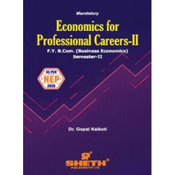 Economics for Professional Careers-2 FYBcom Sem 2 Sheth