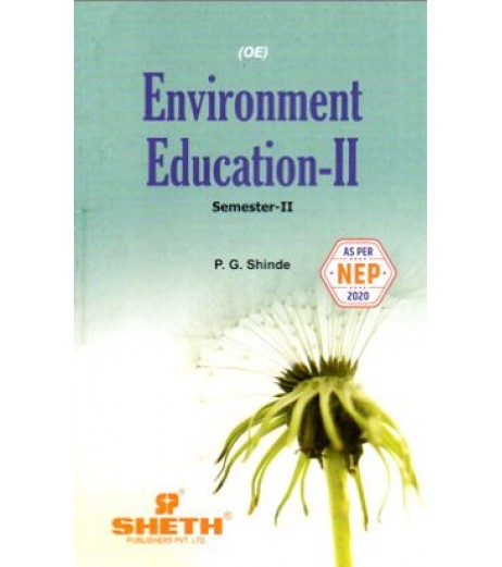 Environmental Education-II  Sem 2  UG First Year Programme Sheth Publication