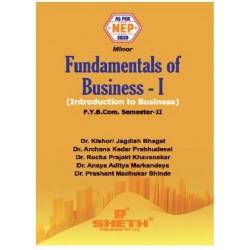 Fundamentals of Business-I FYBcom Sem 2 Sheth Publication