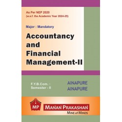 Accounting and Financial Management -2 FYBcom Sem 2 Manan Prakashan