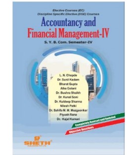 Accounting and Financial Management 4 SY B.com Sem 4 Sheth Publication