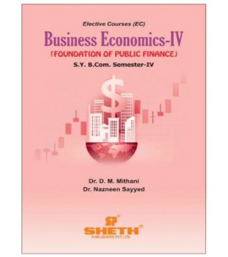 Business Economics - IV sybcom Sem 4 Sheth Publication B.Com Sem 4 - SchoolChamp.net