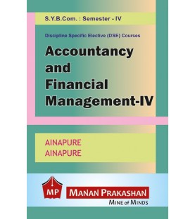 Accounting and Financial Management 4 SYBcom Sem 4 Manan Prakashan