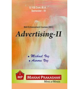 Advertising 2 SYBcom Sem 4 Manan Prakashan