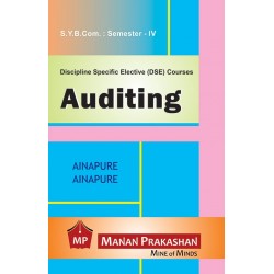 Auditing SYBcom Sem 4 Manan Prakashan