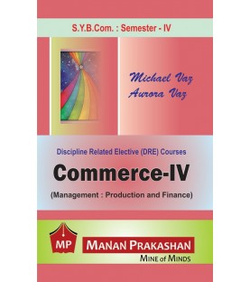 Commerce-IV SYBcom Sem 4 Manan Prakashan