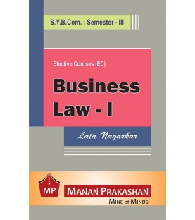 Business Law I SYBcom Sem 3 Manan Prakashan