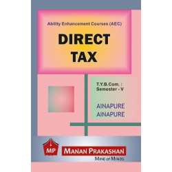 Direct Tax TYBcom Sem 5 Manan Prakashan