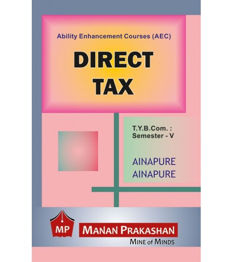 Direct Tax TYBcom Sem 5 Manan Prakashan