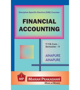 Financial Accounting TYBcom Sem 5 Manan Prakashan