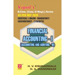 Accounting and Auditing Financial Accounting-III TYBcom Sem 5 Vipul Prakashan | NEP 2020 Accounting and Auditing Financial Accounting-III TYBcom Sem 5 Vipul Prakashan | NEP 2020
