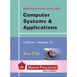 Computer System and Application TYBcom Sem 6 Manan Prakashan