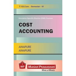 Cost Accounting TYBcom Sem 6 Manan Prakashan