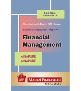 Financial Management TYBcom Sem 6 Manan Prakashan