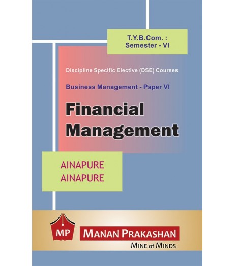 Financial Management TYBcom Sem 6 Manan Prakashan