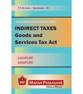 Indirect Tax Tybcom Sem 6 Manan Prakashan