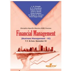 Financial Management TYBcom Sem 6 Sheth Publication