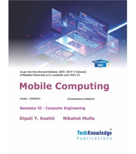 Mobile Computing Sem 6 Computer Engineering Techknowledge Publication Mumbai University