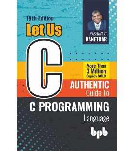 Let Us C Book by Yashavant Kanetkar