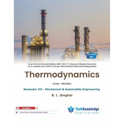 Thermodynamics Sem 3 Mechanical Engineering Techknowledge