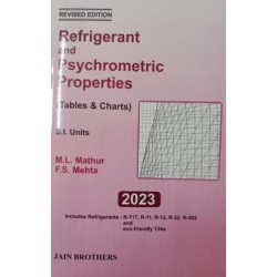 Refrigerant And Psychrometric Properties by M.L. Mathur and