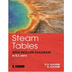 Steam Tables-With Mollier Diagrams in S.I. Units by R S