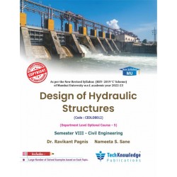 Design of Hydraulic Structures Sem 8 Civil Engineering