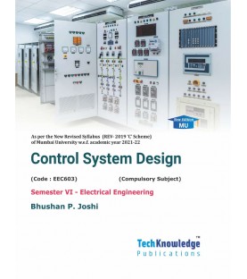 Control System Design Sem 6 Electrical Engineering Techknowledge Publication| Mumbai University 