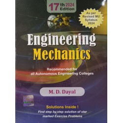 Engineering Mechanics by M D Dayal| Latest Edition