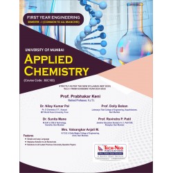 Applied Chemistry-1 First Year Engineering  Sem 1 TechNeo