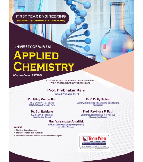 Applied Chemistry-1 First Year Engineering  Sem 1 TechNeo Publication | Mumbai University