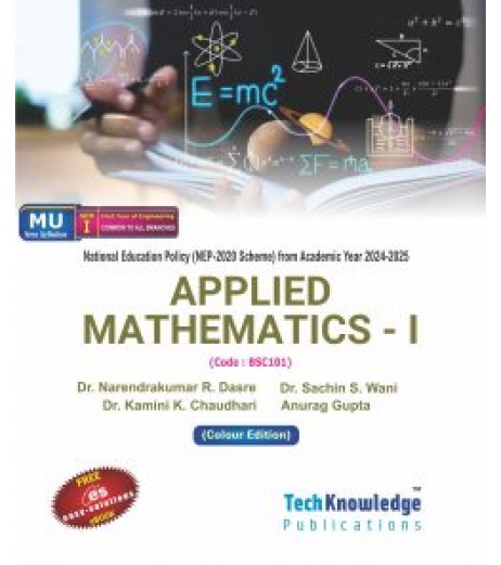 Applied Mathematics-I First Year Sem 1 Engineering  TechKnowledge Publication | Mumbai University