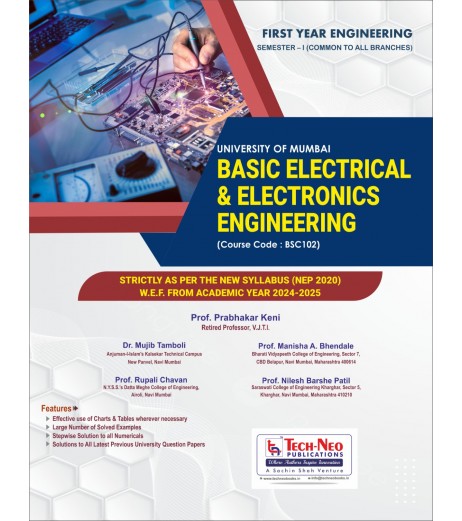 Basic Electrical Engineering First Year  Sem 1 TechNeo Publication