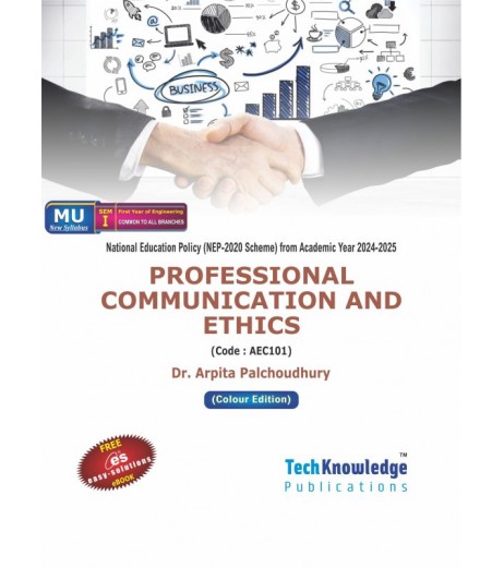 Professional Communication and Ethics First Year Sem 1 Techknowledge Publication | Mumbai University