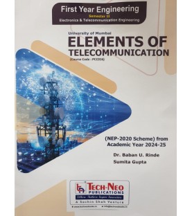 Elements of Telecommunication First Year Sem 2  Engineering Techneo Publication | Mumbai University 