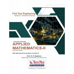 Applied Mathematics-II Sem 2 Tech-Neo Publication | Mumbai University 