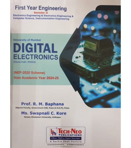 Digital Electronics First Year Sem 2 Engineering TechNeo Publication | Mumbai University 