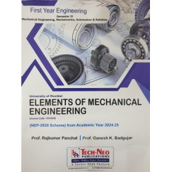 Elements of Mechanical Engineering First Year Sem 2 