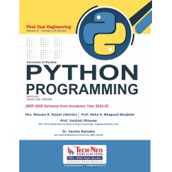 Python Programming First Year Engineering Sem 2 Techneo Publication | Mumbai University