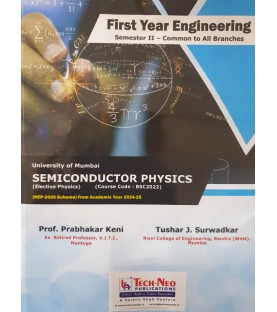 Semiconductor Physics First Year Engineering Sem 2 Techneo Publication | Mumbai University 