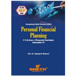 Personal Financial Planning FYBFM Sem 2 Sheth Publication |