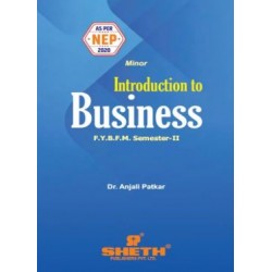 Introduction to Business FYBFM Sem 2 Sheth Publication |