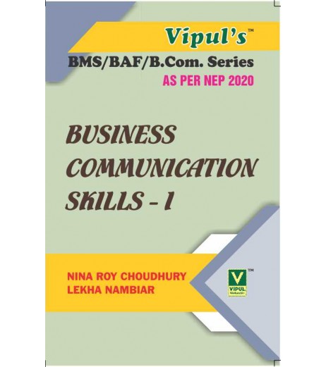 Business Communication Skills-I FYBcom FYBMS,FYBAF Sem 1 Vipul Prakashan
