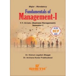 Fundamentals of Management  I FYBMS Sem 1 Sheth Publication